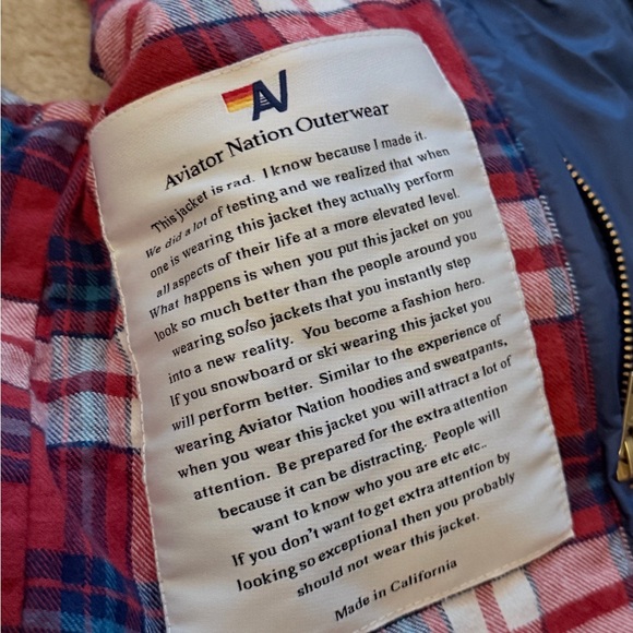 🦄 Rare Vintage Aviator Nation Vest - Picture 5 of 6